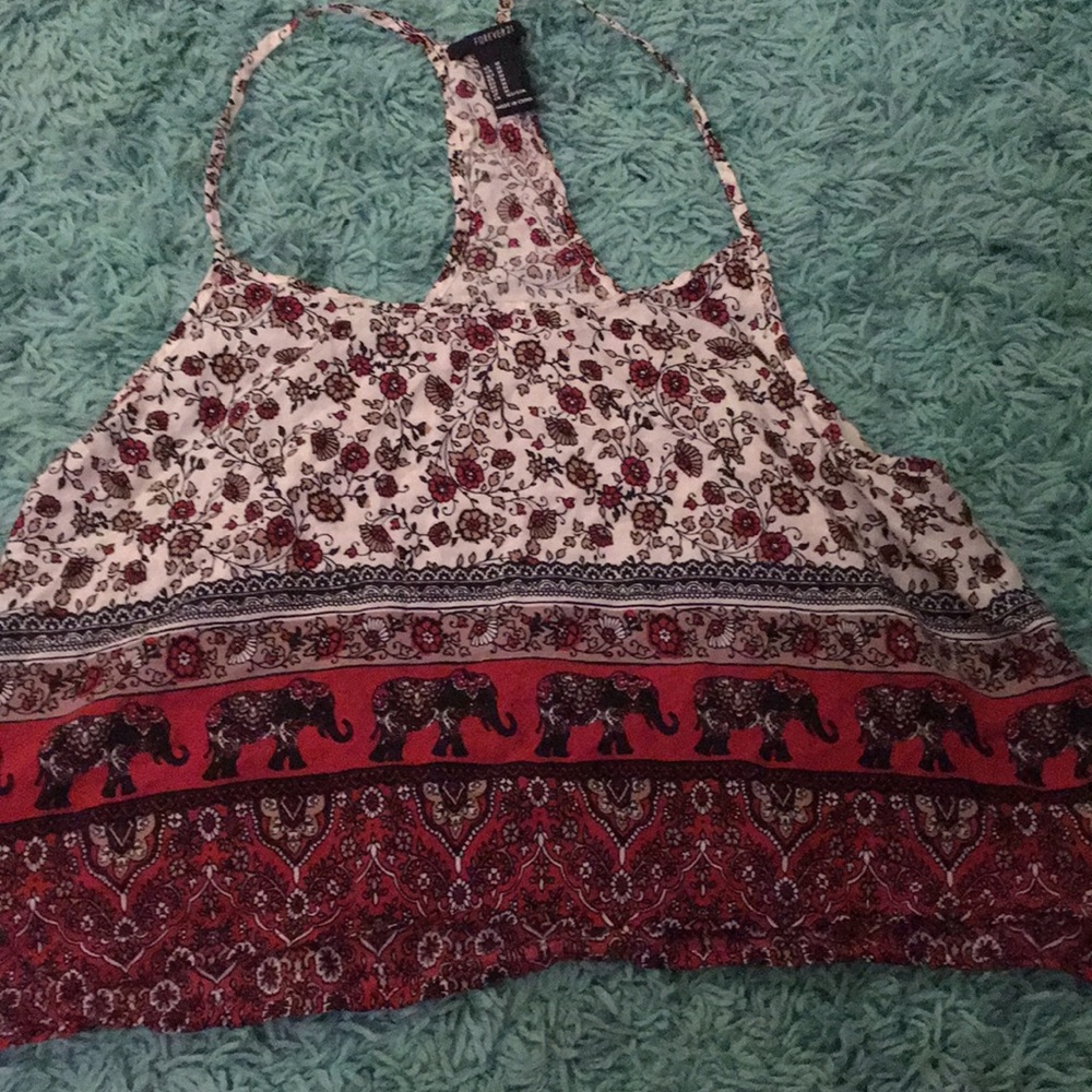Thin strap crop too